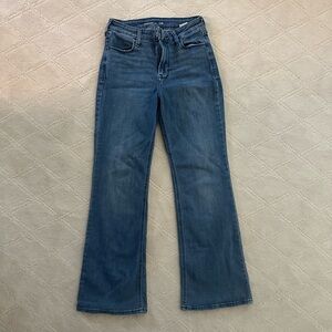 Old Navy Blue Flare Wide Leg Jeans